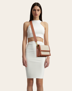 Sac Mini Flap  - Beige Canevas