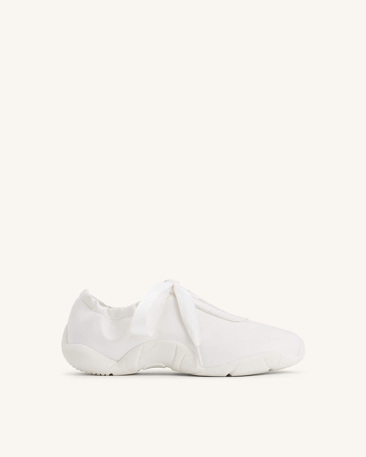 Flavia Ballerina Sneakers - Blanc