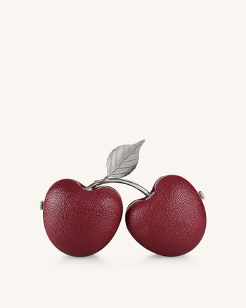 Aureline Pochette en forme de cerise - Rouge