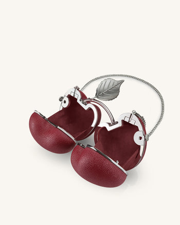 Aureline Pochette en forme de cerise - Rouge