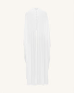 Châle cape en tulle - Blanc