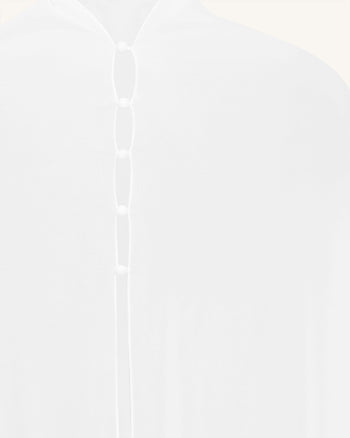 Châle cape en tulle - Blanc
