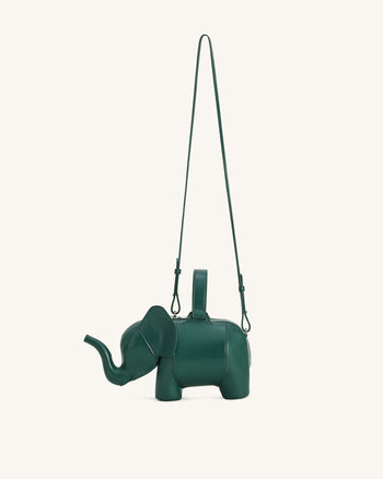 Claire Sac à main en forme d'éléphant - Vert