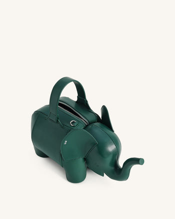 Claire Sac à main en forme d'éléphant - Vert