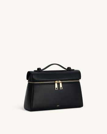 Thea Grand sac à anse supérieure - Noir