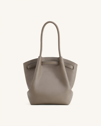 Hana Sac cabas colonne - Taupe