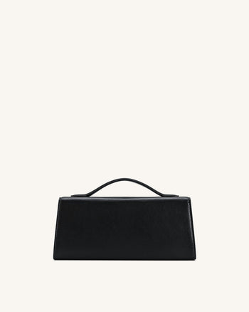Sac à anse supérieure Nœud de corde métallique Lena - Noir