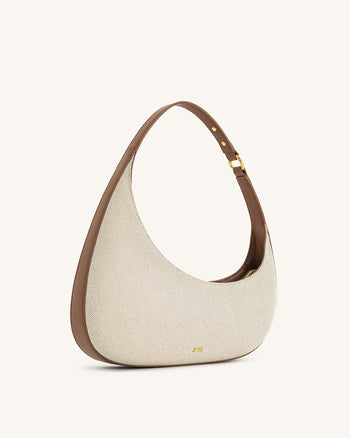Harlee Sac à Épaule - Toile Marron
