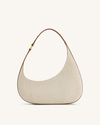 Harlee Sac à Épaule - Toile Marron