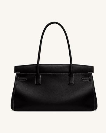 Yara Grand sac à bandoulière - Noir