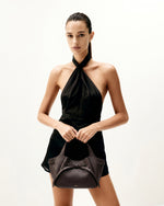 Mabel Sac fourre-tout à nœud souple - Marron foncé