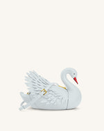 Alani Sac bandoulière en forme de cygne - Bleu clair