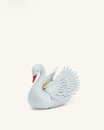 Alani Sac bandoulière en forme de cygne - Bleu clair