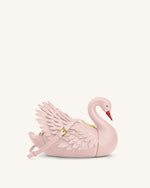 Alani Sac bandoulière en forme de cygne - Rose clair