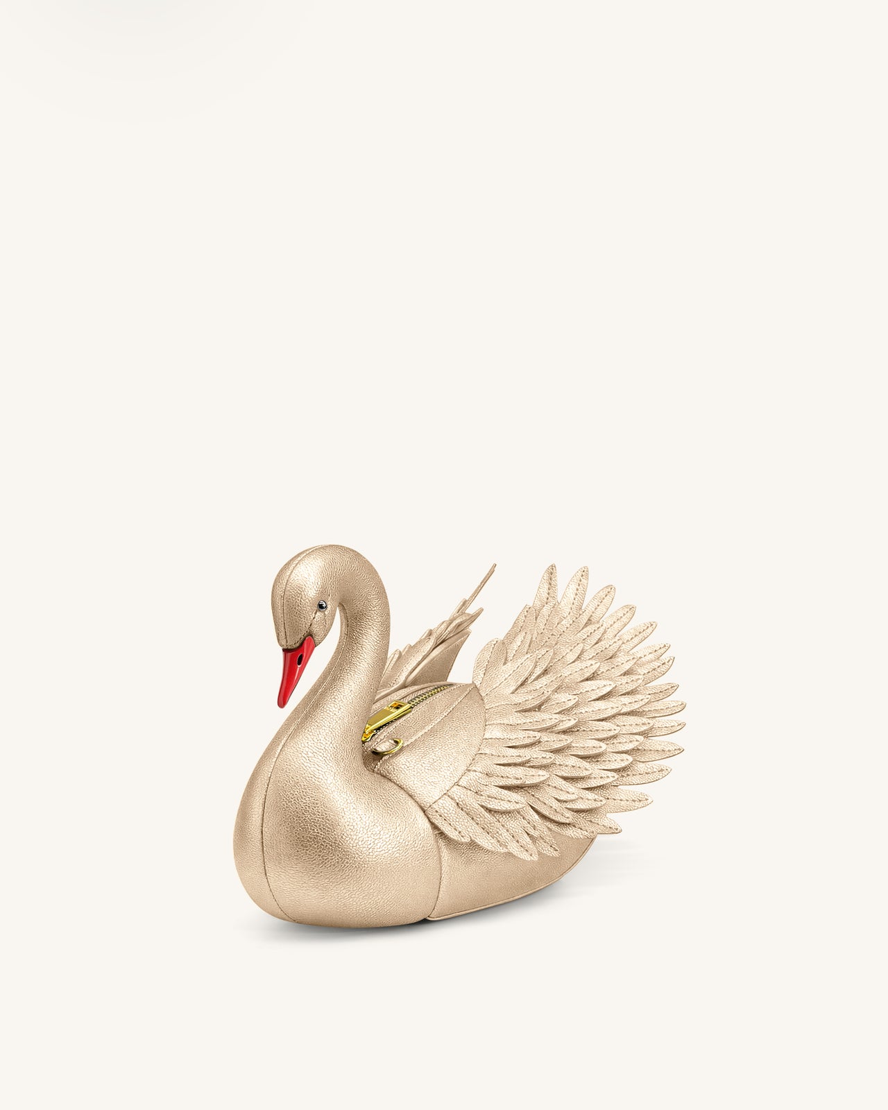 Alani Sac bandoulière en forme de cygne - Doré