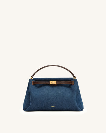 Carmen Sac à Poignée - Denim Bleu