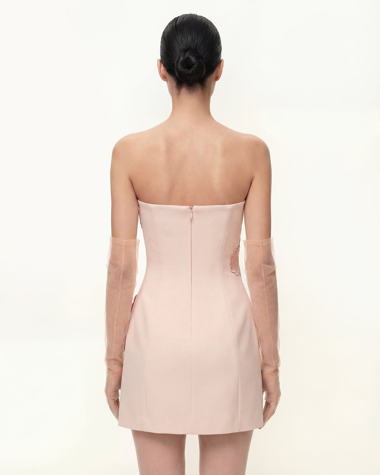 Iris Robe bustier à imprimé floral - Rose