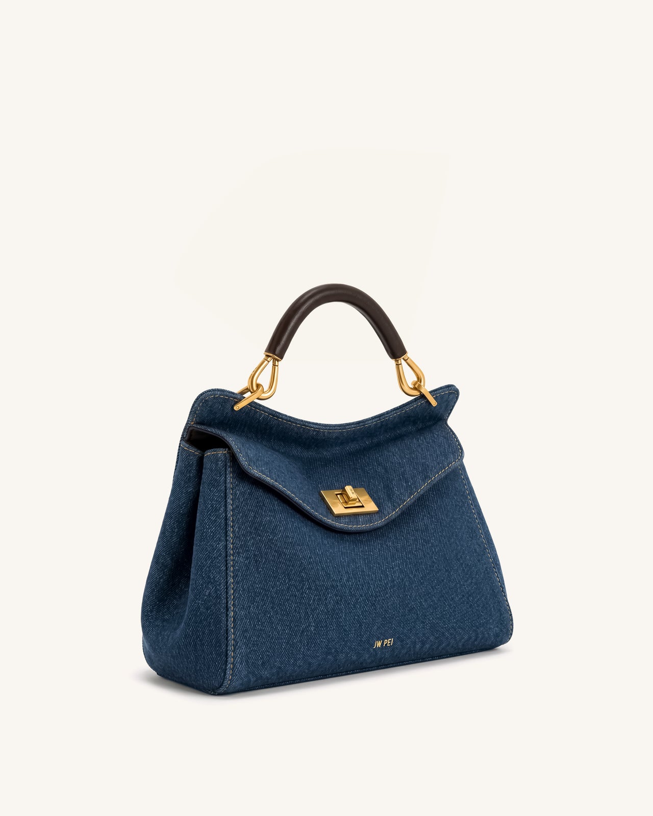 Lucia Sac à Main Classique - Denim Bleu