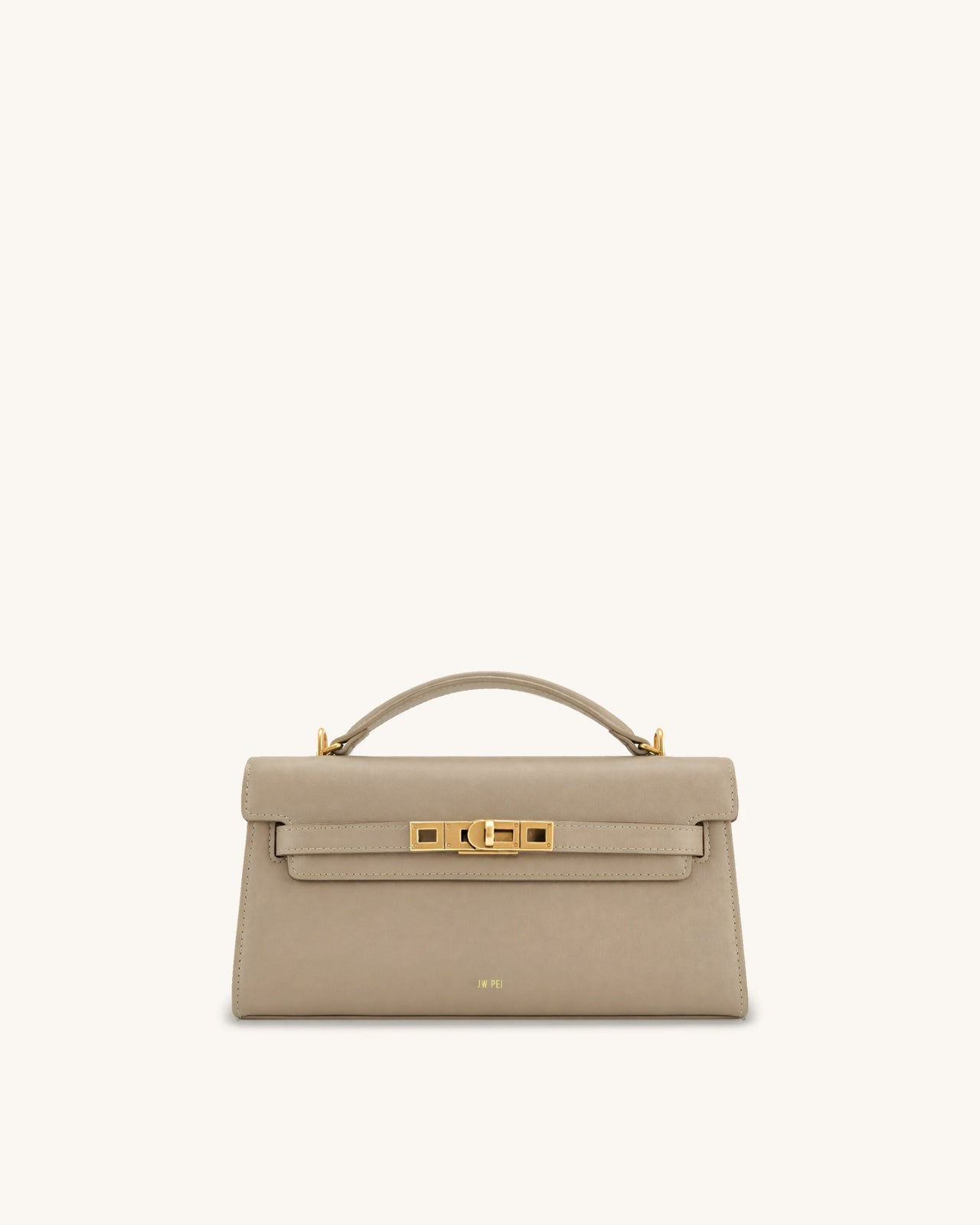 Sac à main supérieur Noor - Brun taupe