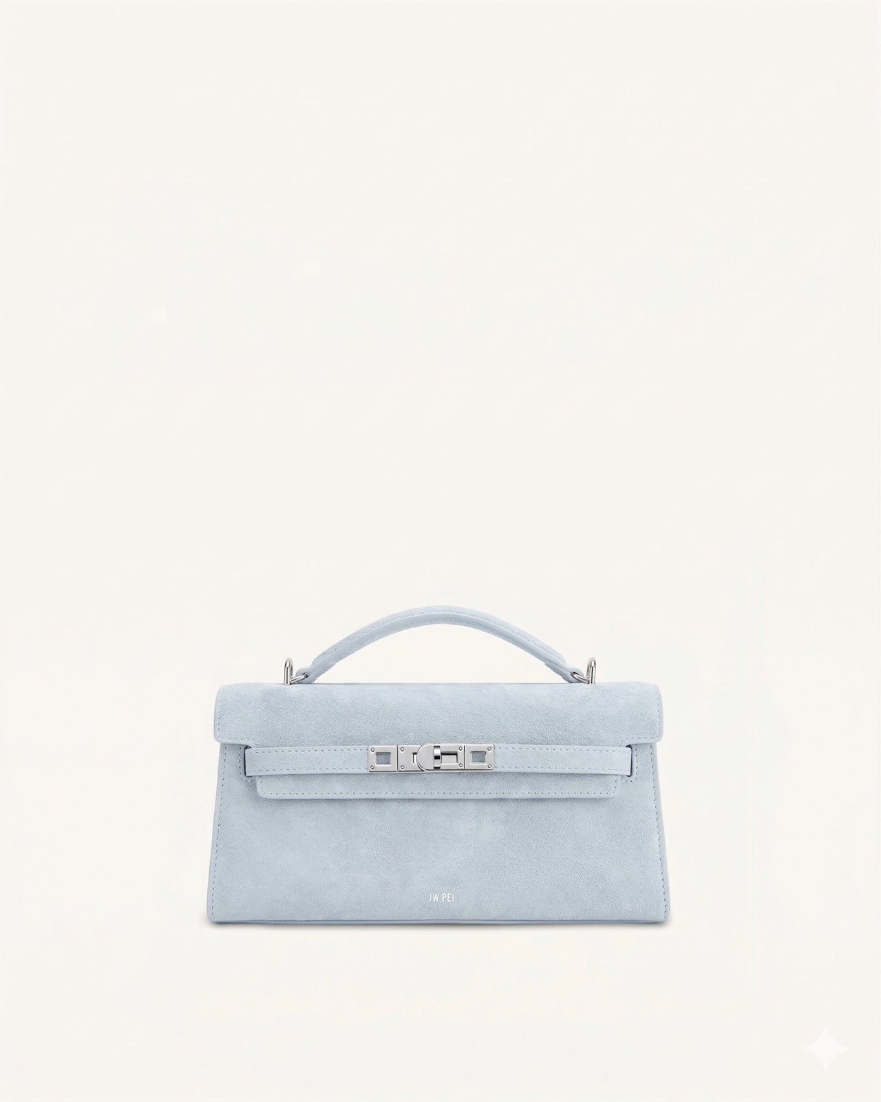 Sac à main supérieur en similicuir Noor - Bleu