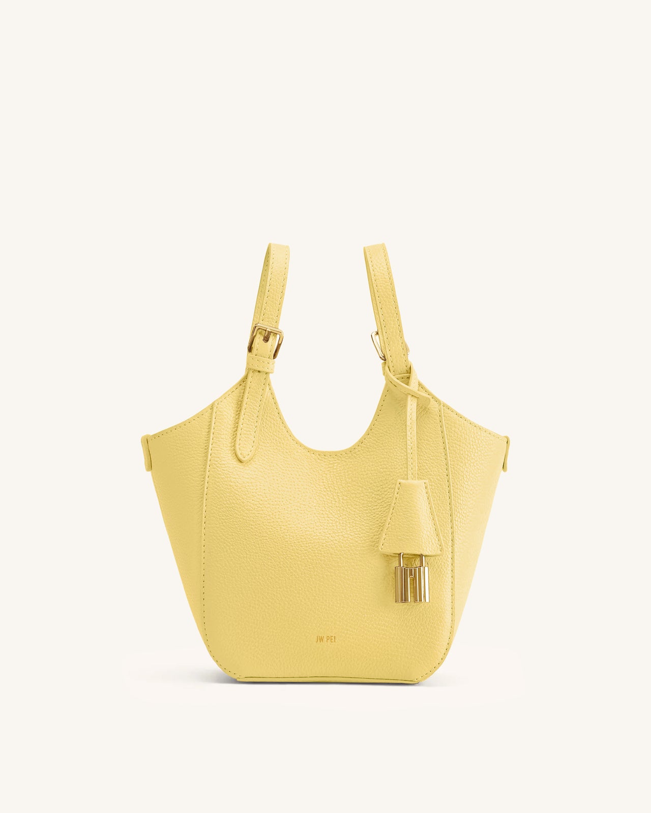Ines Sac cabas avec cadenas - Jaune