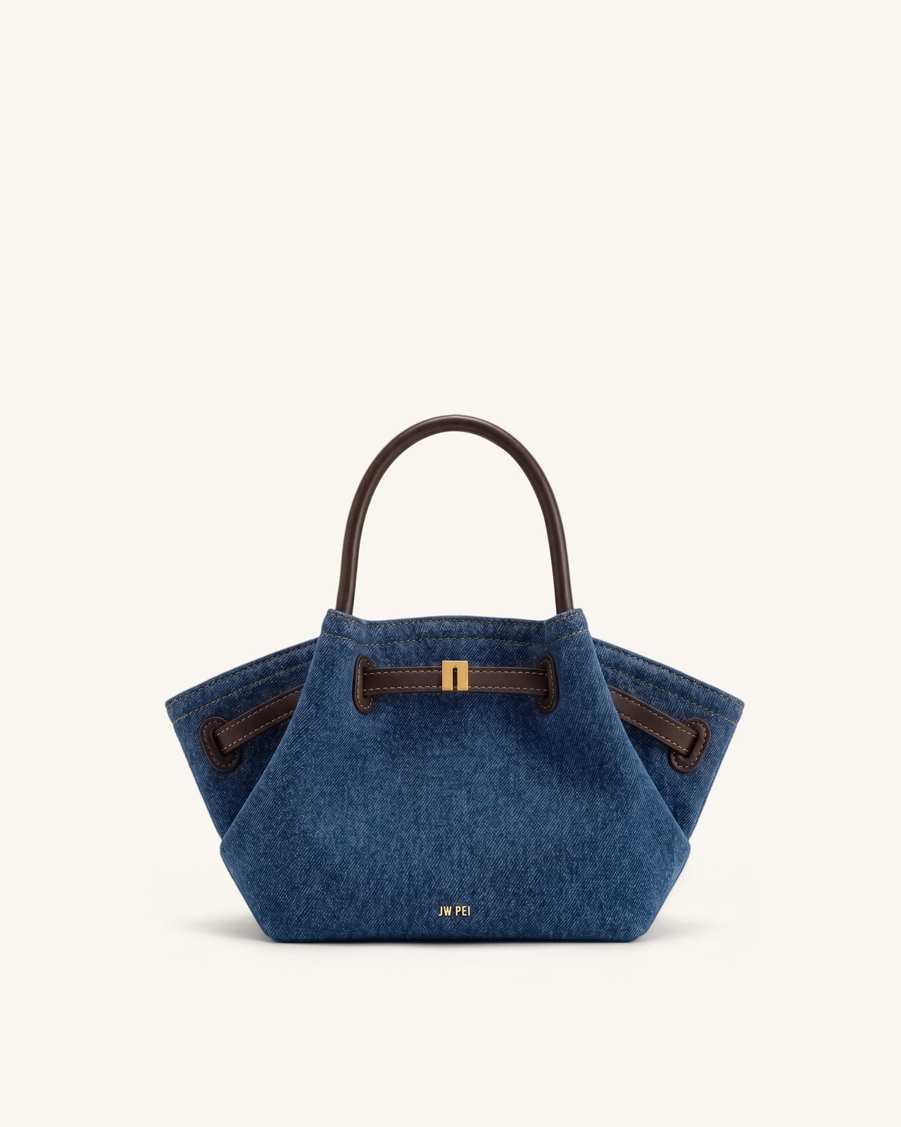 Hana Mini sac cabas - Denim bleu
