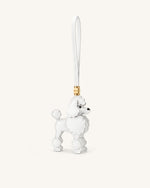 Bijou de sac Caniche - Blanc