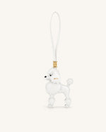 Bijou de sac Caniche - Blanc