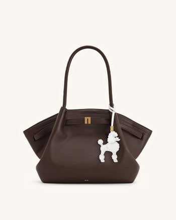 Bijou de sac Caniche - Blanc