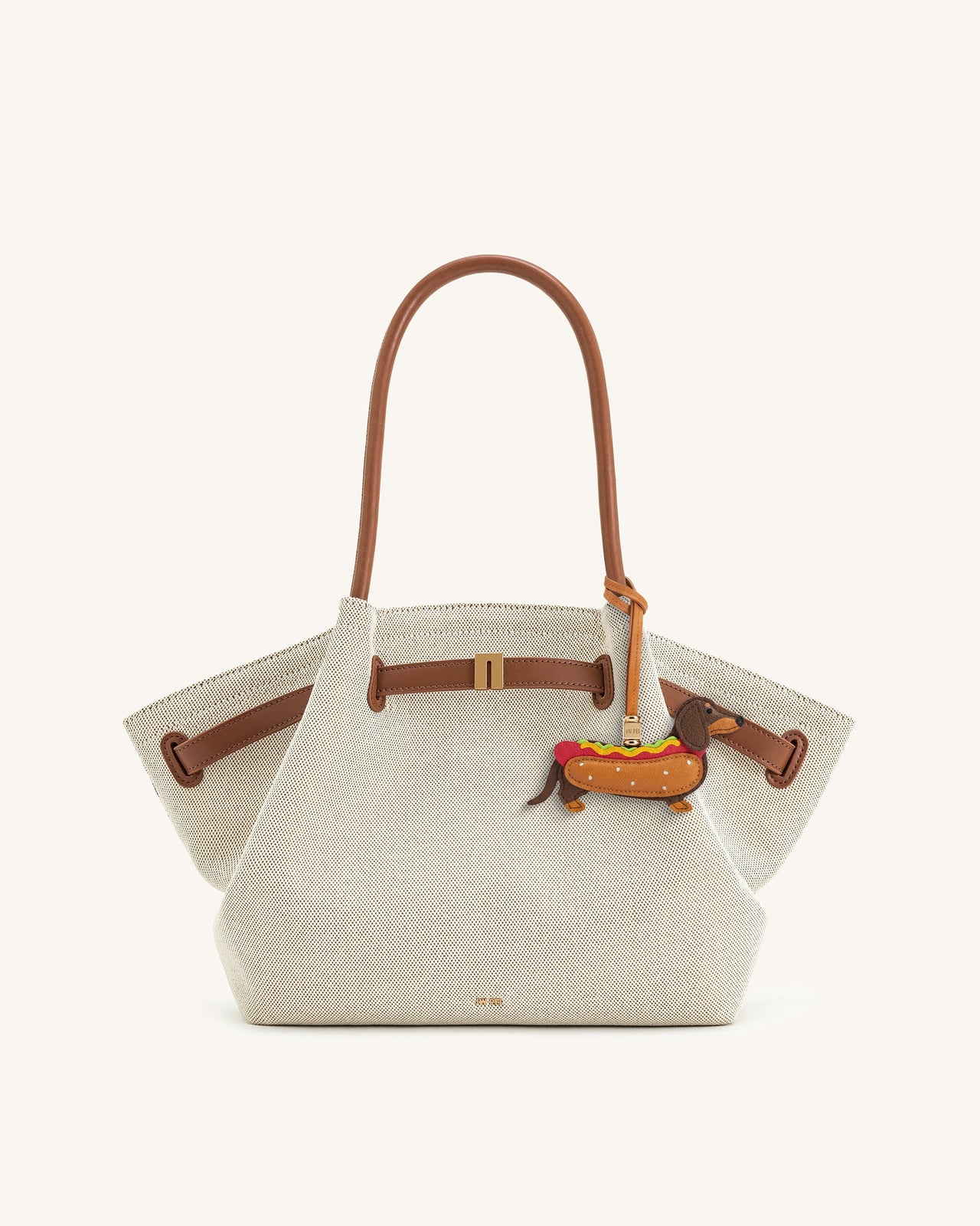 Bijou de sac Teckel Hot-Dog - Multicolore marron