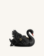 Alani Sac bandoulière en forme de cygne - Noir