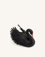 Alani Sac bandoulière en forme de cygne - Noir