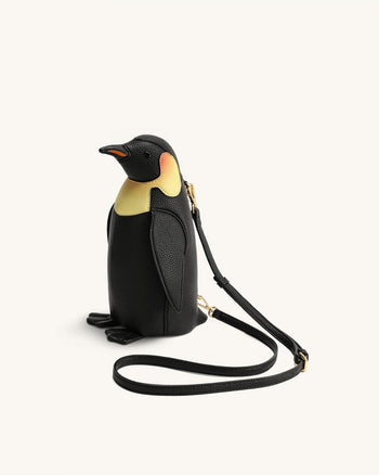 Pia Sac bandoulière pingouin - Noir