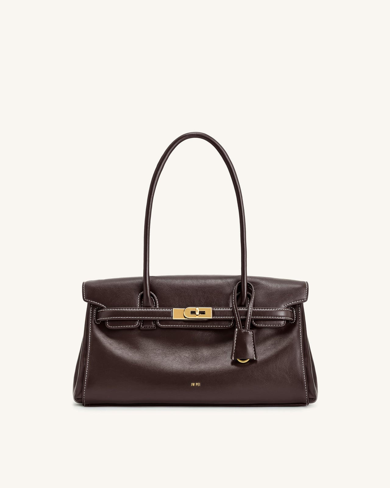 Yara Sac Épaule – Marron Foncé