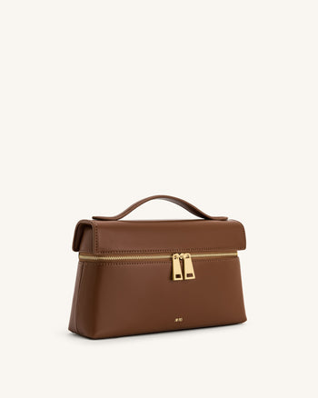 Sac à poignée supérieure Thea - Marron
