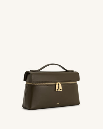 Sac à poignée supérieure Thea - Olive Foncé