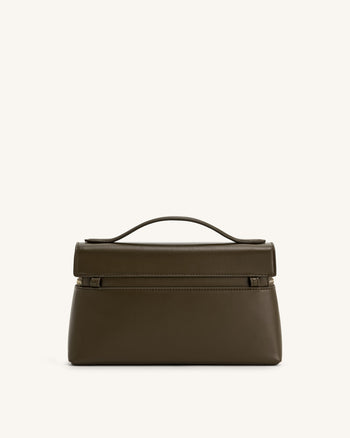 Sac à poignée supérieure Thea - Olive Foncé