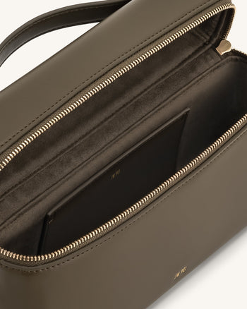Sac à poignée supérieure Thea - Olive Foncé