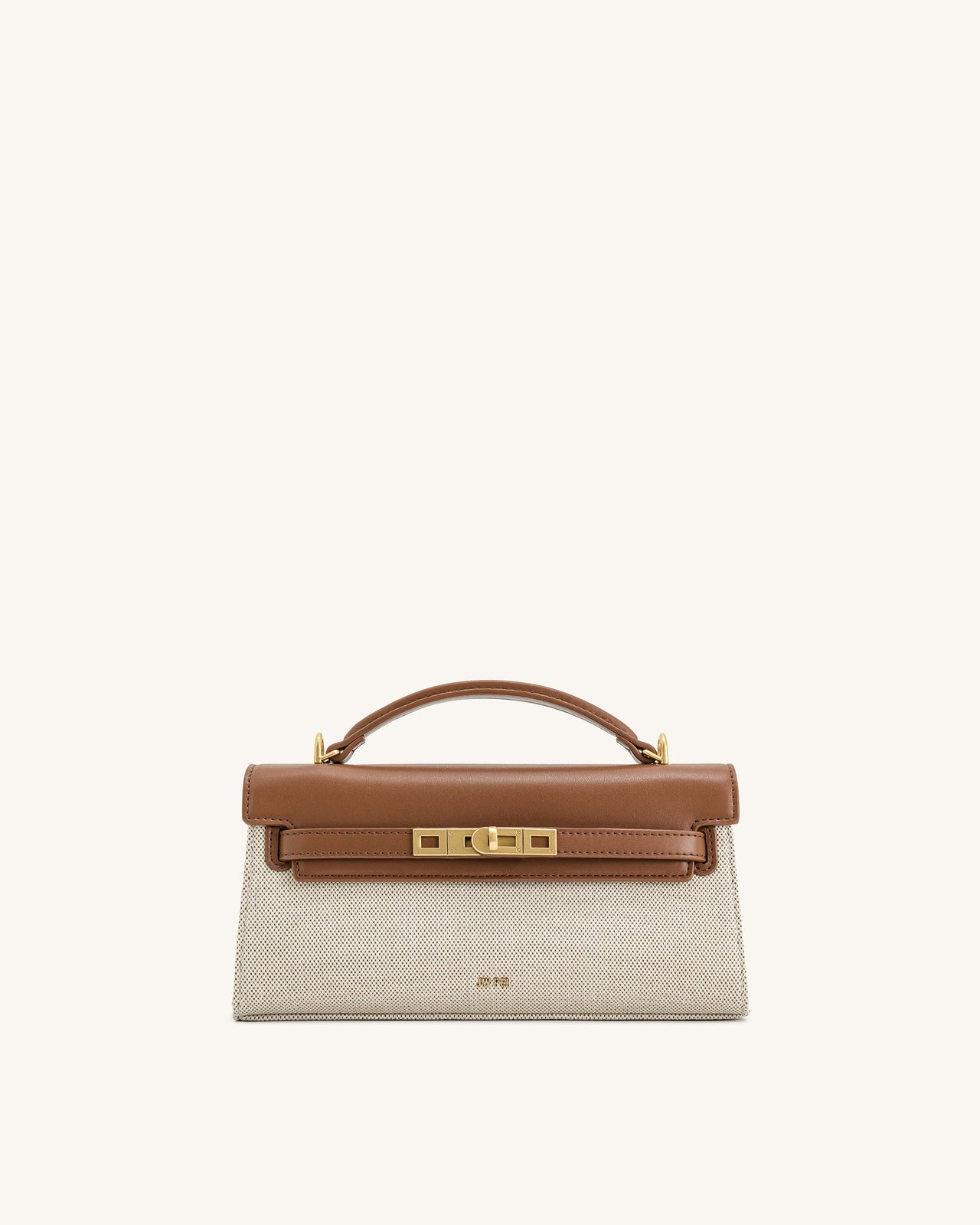 Sac à poignée Noor – Toile marron