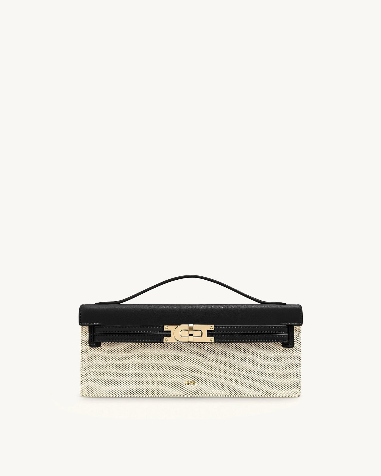 Sac à poignée rigide Bria – Toile noire