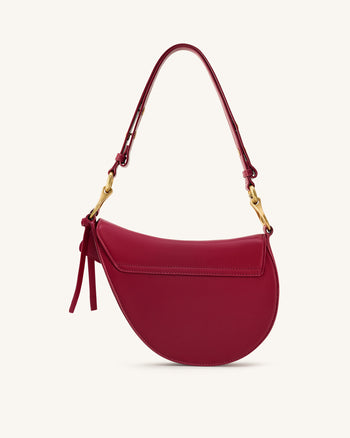 Sac bandoulière Ashlie - Bordeaux