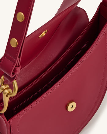 Sac bandoulière Ashlie - Bordeaux