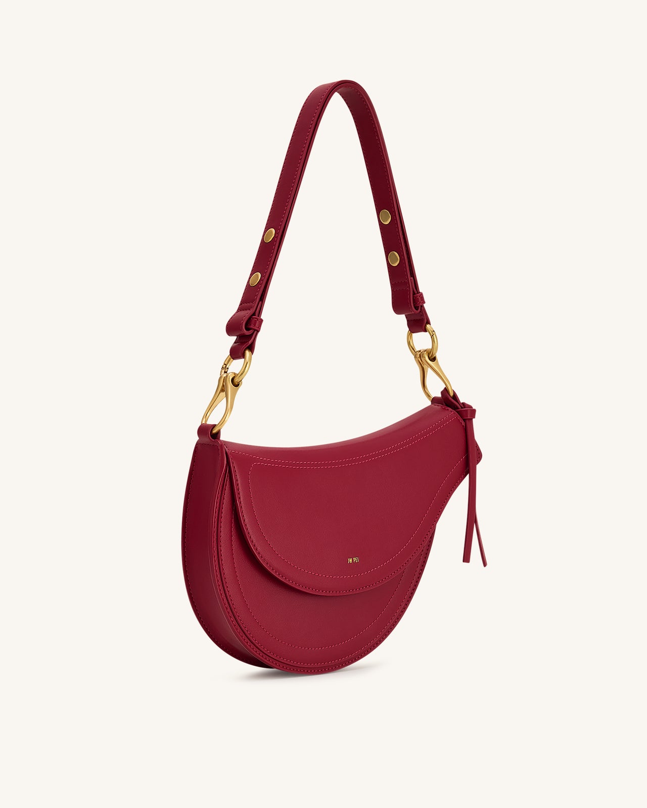 Sac bandoulière Ashlie - Bordeaux