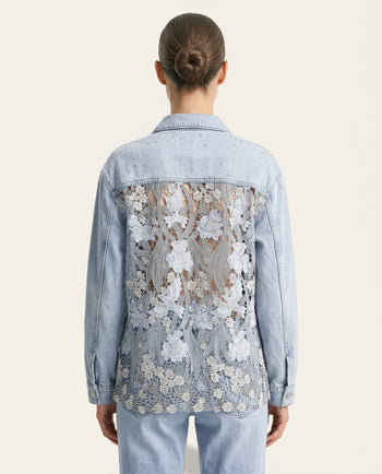 Chemise en jean The Double Agent - Bleu clair