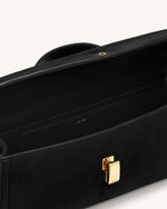 Delphine Sac à main en suédine - Noir