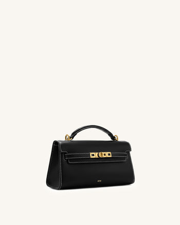 Sac à main supérieur Noor - Noir encre