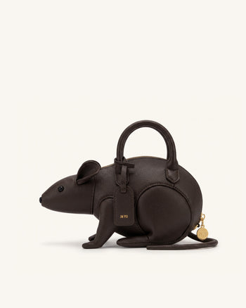 Mia Sac à main souris à anse - Marron foncé