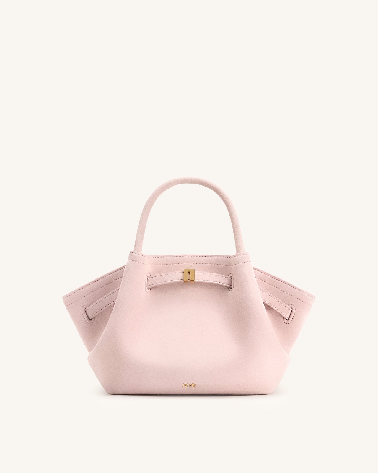 Mini sac cabas en similicuir Hana - Rose