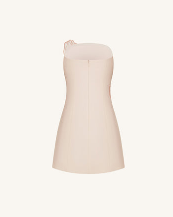 Iris Robe bustier à imprimé floral - Rose