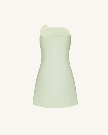 Iris Robe bustier à imprimé floral - Vert